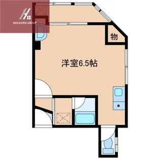 ハレービル【3階】の間取り