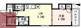 FDS吹田Ⅰ番館【103号室】の間取り