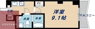 セレニテ新大阪弐番館【5階】の間取り