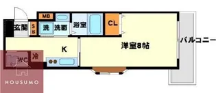 アンフィニⅡ【305号室】の間取り