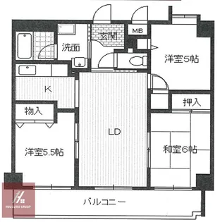 グリーンヒルズ西泉丘【2階】の間取り