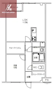コスタ林寺【303号室】の間取り
