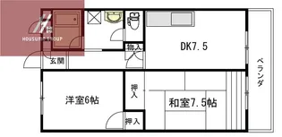 寿マンション【3階】の間取り