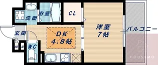 第18関根マンション【602号室】の間取り