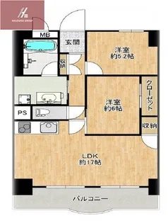 ダイヤモンドハイツ2【202号室】の間取り