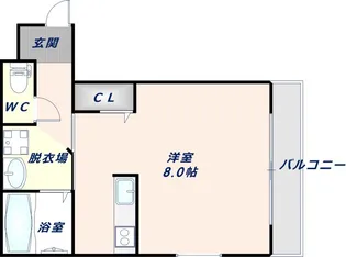 カインド高井田【403号室】の間取り