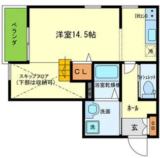 FORESTA末広【2階】の間取り