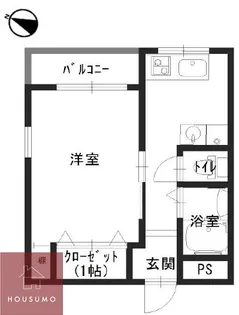 サンメゾン6【306号室】の間取り