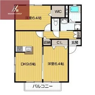 One step A【1階】の間取り
