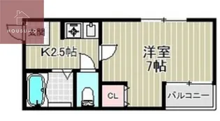 コーポ泰山【3階】の間取り
