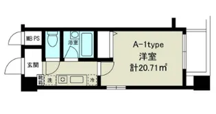 ノルデンハイム東三国Ⅱ【3階】の間取り