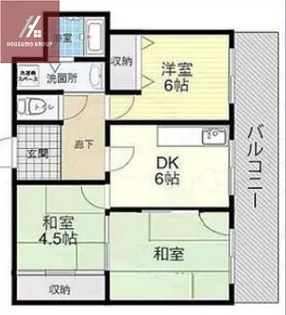 ファミールK【1階】の間取り