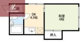 セゾン若葉【2階】の間取り