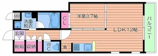 URBAN TERRACE ABENO【4階】の間取り