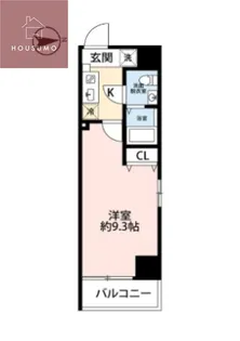 ヒルズ八尾本町【301号室】の間取り