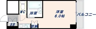 International-Tamatukuri【6階】の間取り