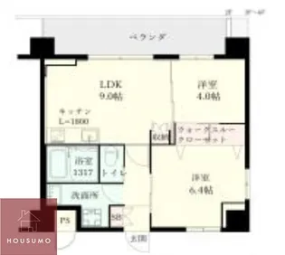 LANI TOYONAKA【4階】の間取り