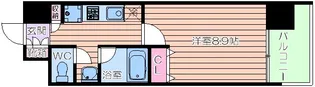 アーバンエース夕陽丘パル【7階】の間取り