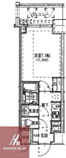 S-RESIDENCE都島【205号室】の間取り