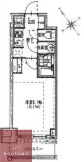 S-RESIDENCE都島【409号室】の間取り