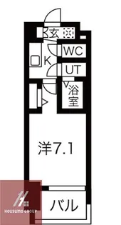 フォーリアライズ城東ファイン【1204号室】の間取り