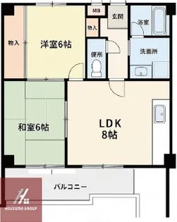 第2シティハイツ【4階】の間取り