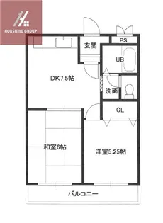 アーバンハイム吉元【202号室】の間取り