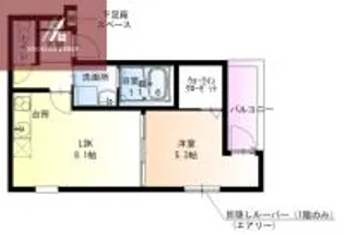 フジパレス住道Ⅰ番館【3階】の間取り