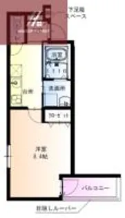 フジパレス住道Ⅱ番館【2階】の間取り