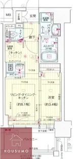 プレサンス新大阪ジェイズ【3階】の間取り