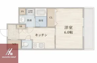 ロイヤルクイーンズパーク蛍池【1103号室】の間取り