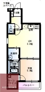 フジパレス淡路Ⅴ番館【203号室】の間取り