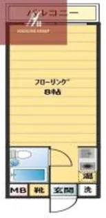 ビューテラスⅢ【303号室】の間取り