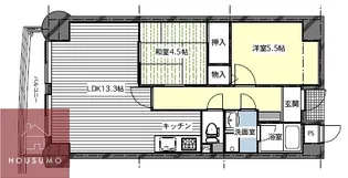フローイント上長【5階】の間取り