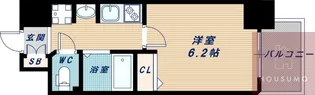 エステムコート新大阪Ⅵエキスプレイス【7階】の間取り