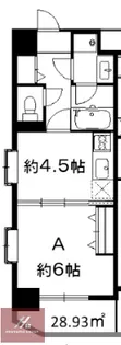 シャインビュー淡路【901号室】の間取り