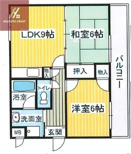 フォワイエ【101号室】の間取り