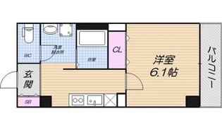 みおつくし杭全【8階】の間取り
