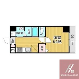 千葉 住吉【4階】の間取り