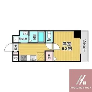 千葉 住吉【7階】の間取り