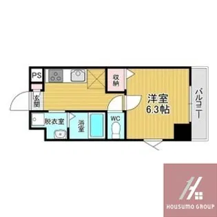 千葉 住吉【6階】の間取り