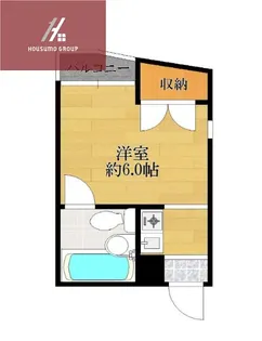 プレアール鴻池【314号室】の間取り