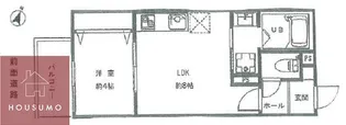 HARU千里山東【3階】の間取り
