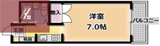 メゾンドユー【205号室】の間取り