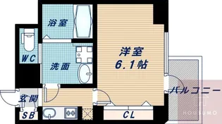 S-RESIDENCE新大阪Rish【3階】の間取り