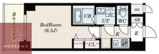 S-RESIDENCE新大阪Rish【12階】の間取り