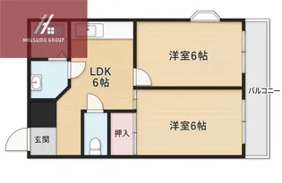セイム三箇【1階】の間取り
