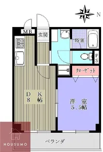 メゾン・ド・プルミエ【1階】の間取り