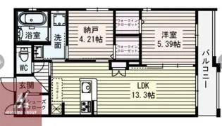 グローコートⅦ【2階】の間取り