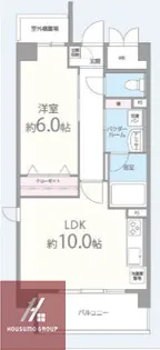 プレステイジEXE【105号室】の間取り